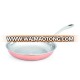 China supplier custom triply stainless steel copper frying pan